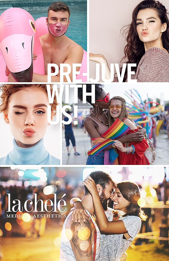 Diverse group enjoying beauty and summer fun.