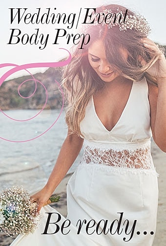 Bridal body preparation for weddings and events.