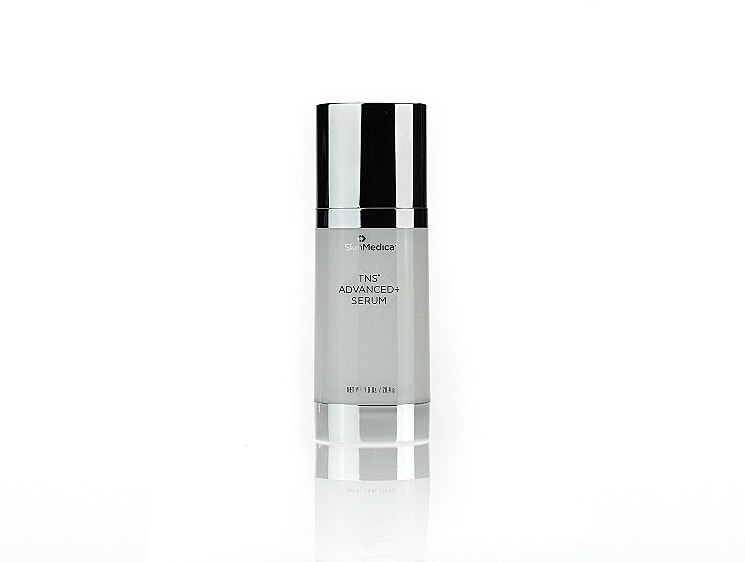 SkinMedica TNS Advanced+ Serum bottle packaging.