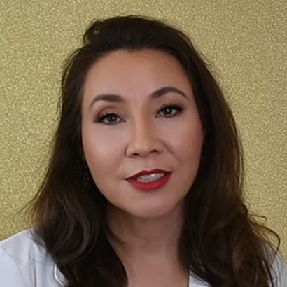 AviClear acne laser treatment device in hand