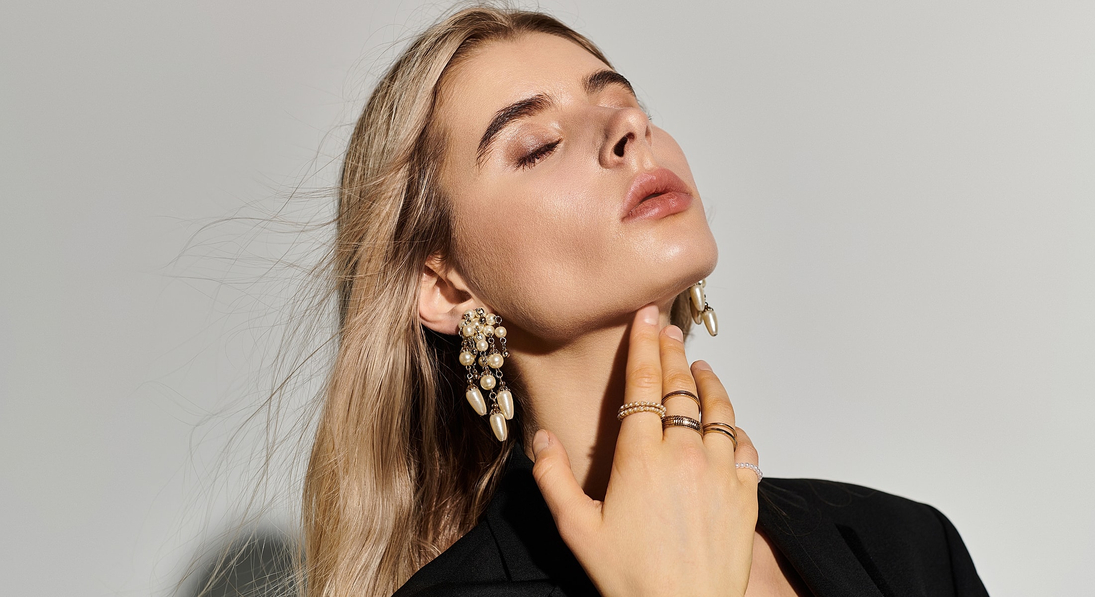 Medical professional administering treatment to patient.